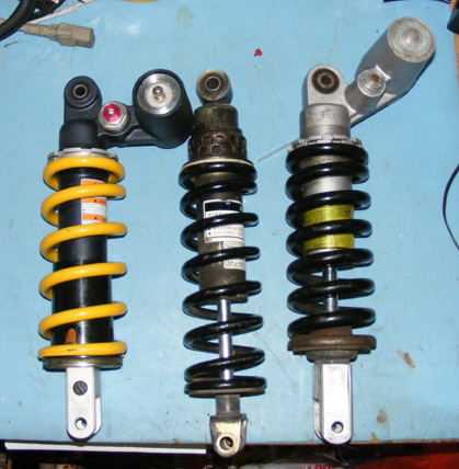  rear shocks compared