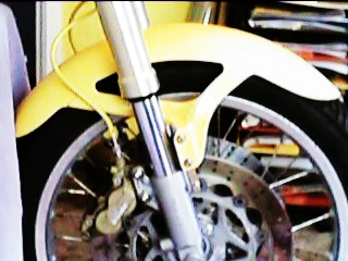 Ducati Monster front fender