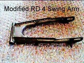 RD400 Moded swing arm
